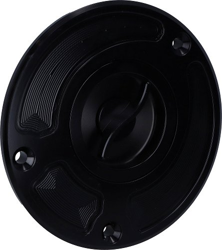 SD-Tec Racing tank cap with quick-release fastener, black