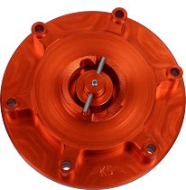 SD-Tec Racing-Tankdeckel mit Schnellverschluss, orange KTM