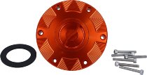 SD-Tec Racing-Tankdeckel mit Schnellverschluss, orange KTM