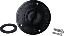 SD-Tec Racing-Tankdeckel mit Schnellverschluss, schwarz,