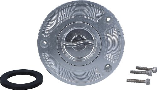 SD-Tec Racing fuel filler cap with quick release fastener,