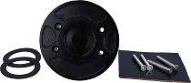 SD-Tec Racing fuel filler cap with quick release fastener,