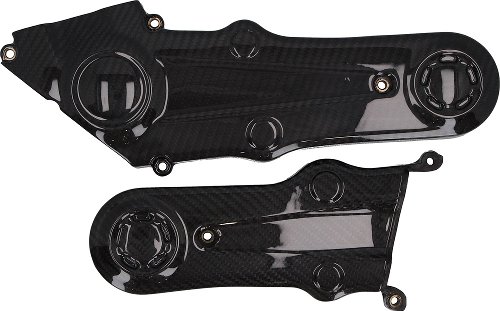 CarbonAttack timing belt cover glossy, Ducati Monster 1200