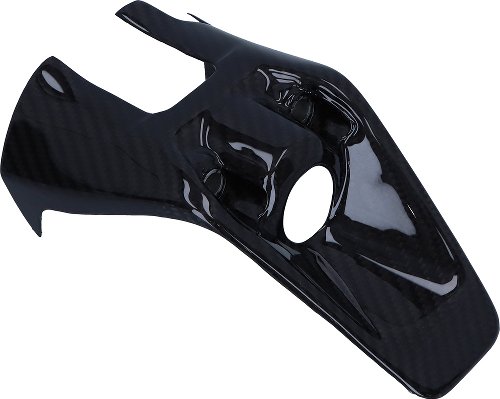 CarbonAttack cover blocco accensione lucida, Ducati Monster