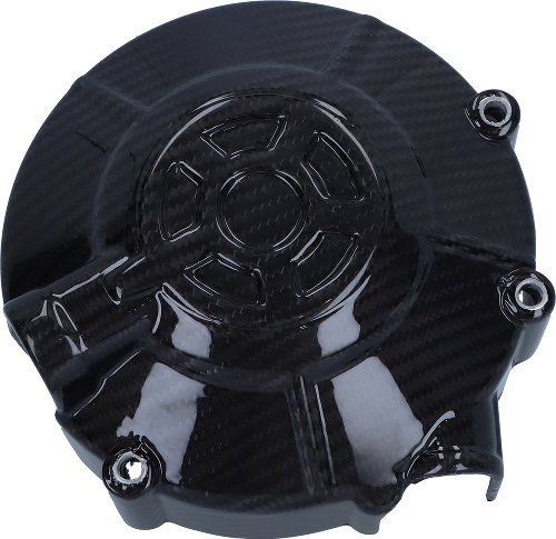 CarbonAttack engine cover, clutch cover, glossy, Ducati