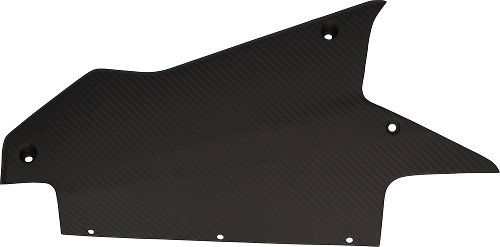 CarbonAttack Spoiler anteriore 2 pezzi opaco, Aprilia RS 660