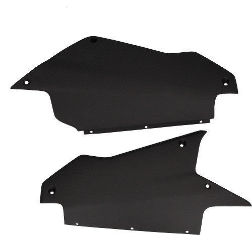 CarbonAttack Spoiler anteriore 2 pezzi opaco, Aprilia RS 660