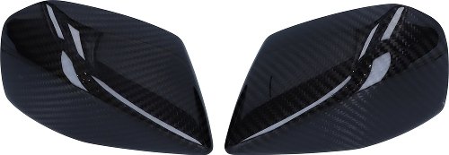 CarbonAttack mirror covers glossy, Aprilia RS 660