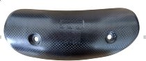 CarbonAttack exhaust cover glossy, Ducati Diavel 10-18