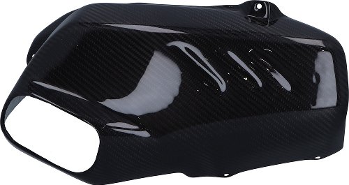 CarbonAttack Exhaust cover glossy, Ducati Steetfighter