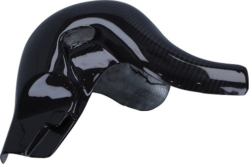 CarbonAttack exhaust cover (one-piece) glossy, Ducati