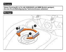 Hepco & Becker universal tank ring Lock-IT 5-hole mounting