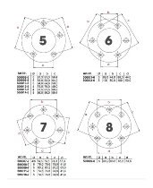 Hepco & Becker universal Tankring Lock-IT 6-Loch Befestigung