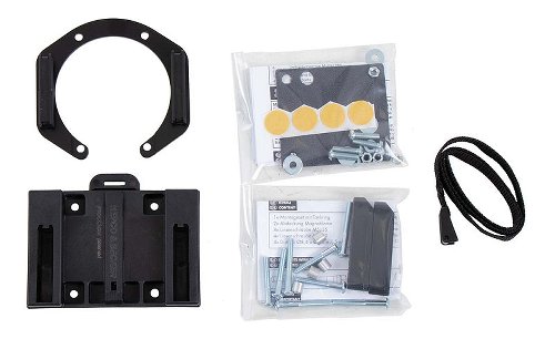 Hepco & Becker Tankring Lock-it 6 hole mounting, Black - BMW