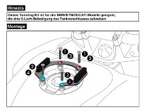 Hepco & Becker Tankring Lock-it inkl.