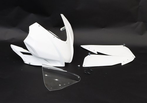 Cruciata Head fairing kit with fairing screen - Aprilia 1100