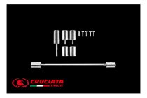 Cruciata Mounting kit for seat fairing - Aprilia 660 RS