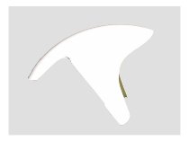 Cruciata Mudguard front - Cagiva 125 Mito EV 1994-2007