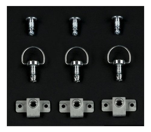 Cruciata Quick fastener kit for racing fairing (8 pieces) -