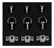 Cruciata Quick fastener kit for racing fairing (16 pieces) -