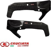 Cruciata Frame protection, carbon - Kawasaki 636 2019-2022