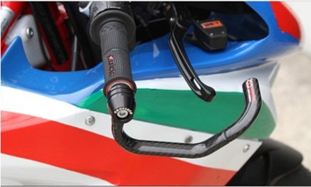 Cruciata Front brake lever guard, carbon - Aprilia, BMW,