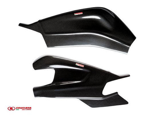 Cruciata Swing arm protection, carbon - Yamaha 600 YZF R6