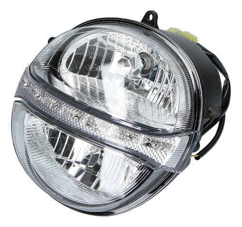 Ducati Headlight - 1200 Diavel, AMG, Carbon, Cromo, Strada