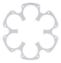 Supersprox Edge-Disc 525 - 39Z (silber)