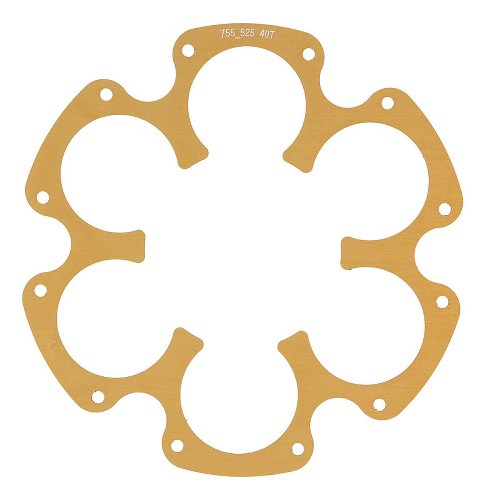 Supersprox Edge disc 525 - 40Z (gold)