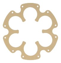 Supersprox Edge-Disc 525 - 42Z (gold)