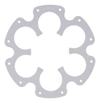 Supersprox Edge Disc 525 - 42Z (argent)