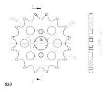 Supersprox pignone 520 - 15Z - a dentatura grossa 18,0/20,0