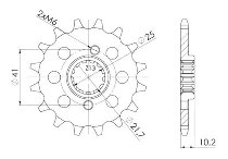 Supersprox Ritzel 520 - 14Z - feinverzahnt 21,5/25,0