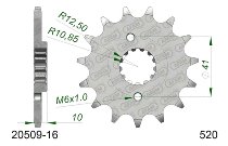 Supersprox Pinion 520 - 16Z