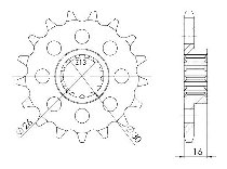 Supersprox piñón 525 - 17Z