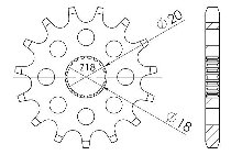 Supersprox Pinion 428 - 12Z - fine toothed 18,0/20,0