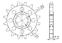 Supersprox Pinion 428 - 13Z - rough toothed 21,0/25,0