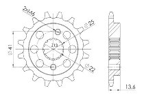 Supersprox Pinion 520 - 13Z - fine toothed 21,4/?