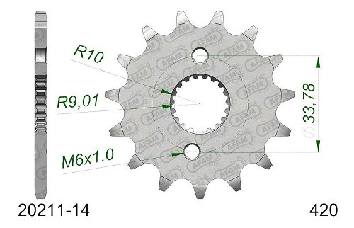 Supersprox piñón 420 - 14Z