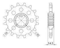 Supersprox Pinion 525 - 15Z - fine toothed 26,0/30,0