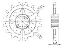 Supersprox Pinion 520 - 15Z - fine toothed 21,7/25,0