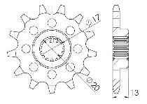 Supersprox Ritzel 520 - 12Z - feinverzahnt 17,0/20,0