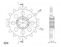 Supersprox Ritzel 520 - 15Z - feinverzahnt 24,0/27,0