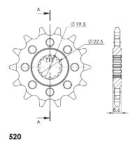 Supersprox piñón 520 - 14Z