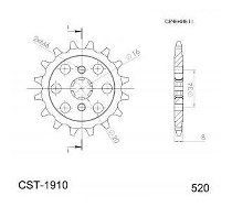 Supersprox Pinion 520 - 14Z