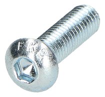 Schraube M6x20 ISK Linsenkopf 10.9, verzinkt