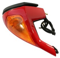 Ducati Mirror with indicator, right side, red - 749, 999, S,