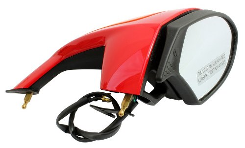 Ducati Mirror with indicator, right side, red - 749, 999, S,