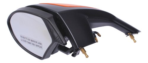 Ducati Mirror with indicator, left side, black - 749, Dark